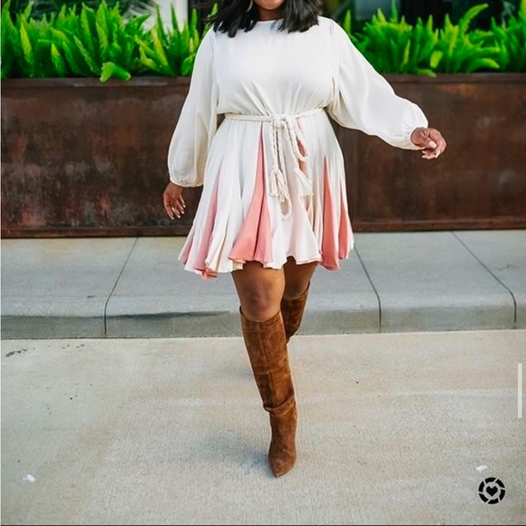 Long sleeve dress - Picture 4 of 8